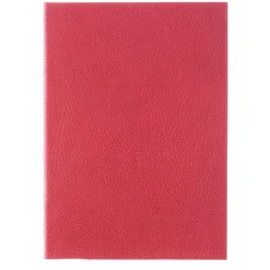 Taccuino in pelle rossa