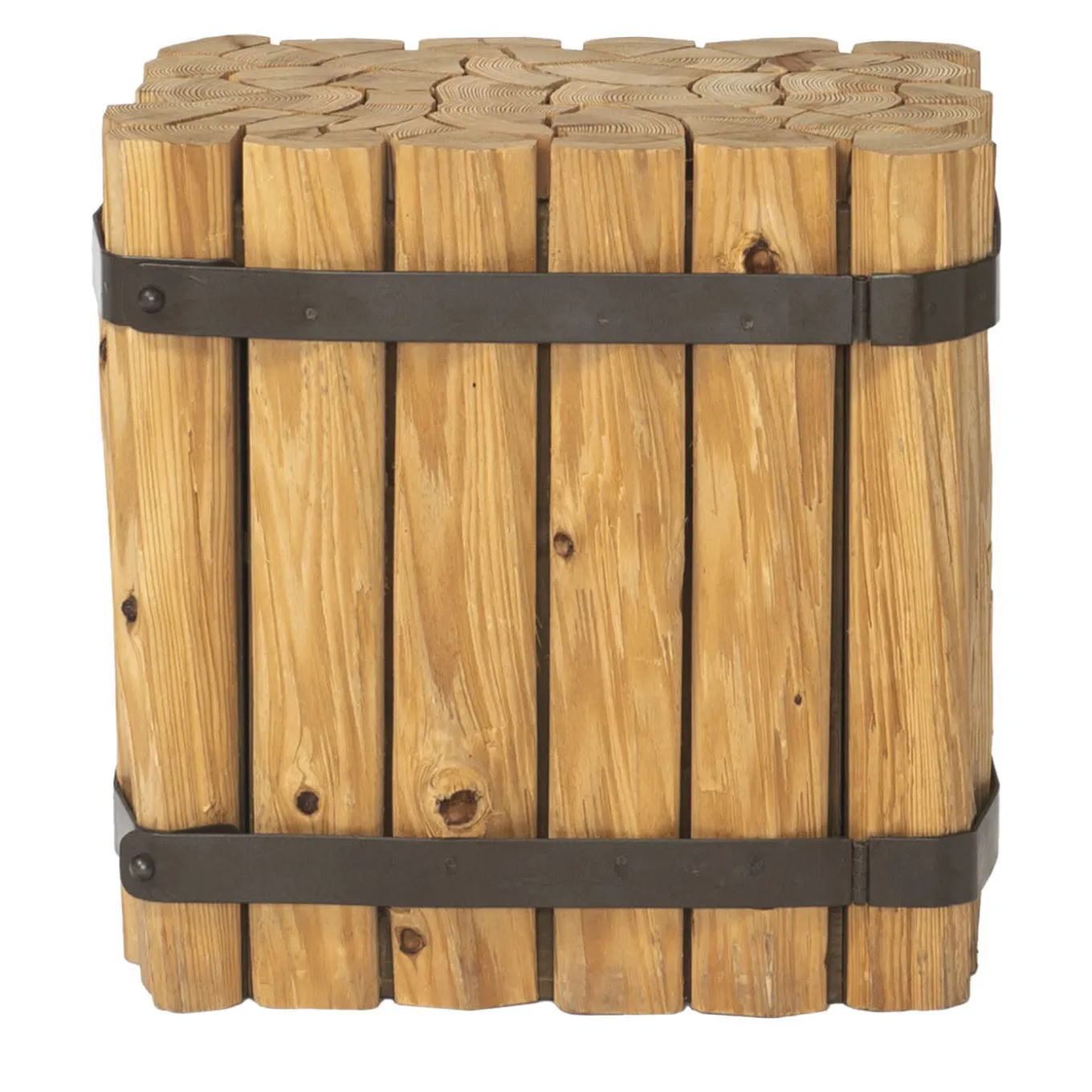 Taglialegna Comodino in legno e ferro