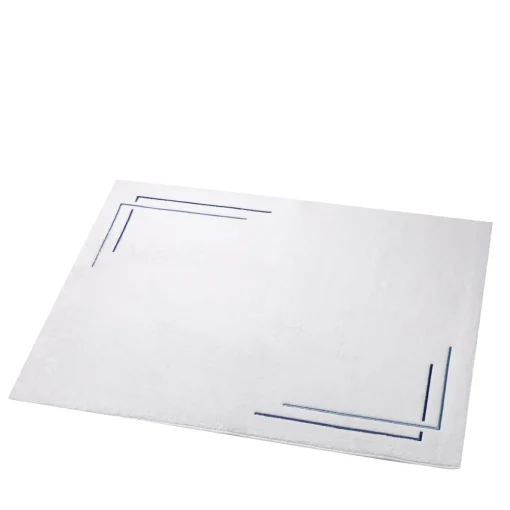 Tappetino da bagno Acquarelle bianco