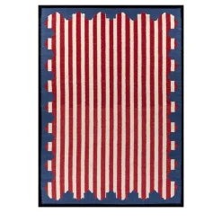 Tappeto Aprezo Garnet Undyed White Dhurrie