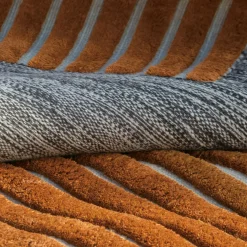 Tappeto Checkers Caramello e Nero