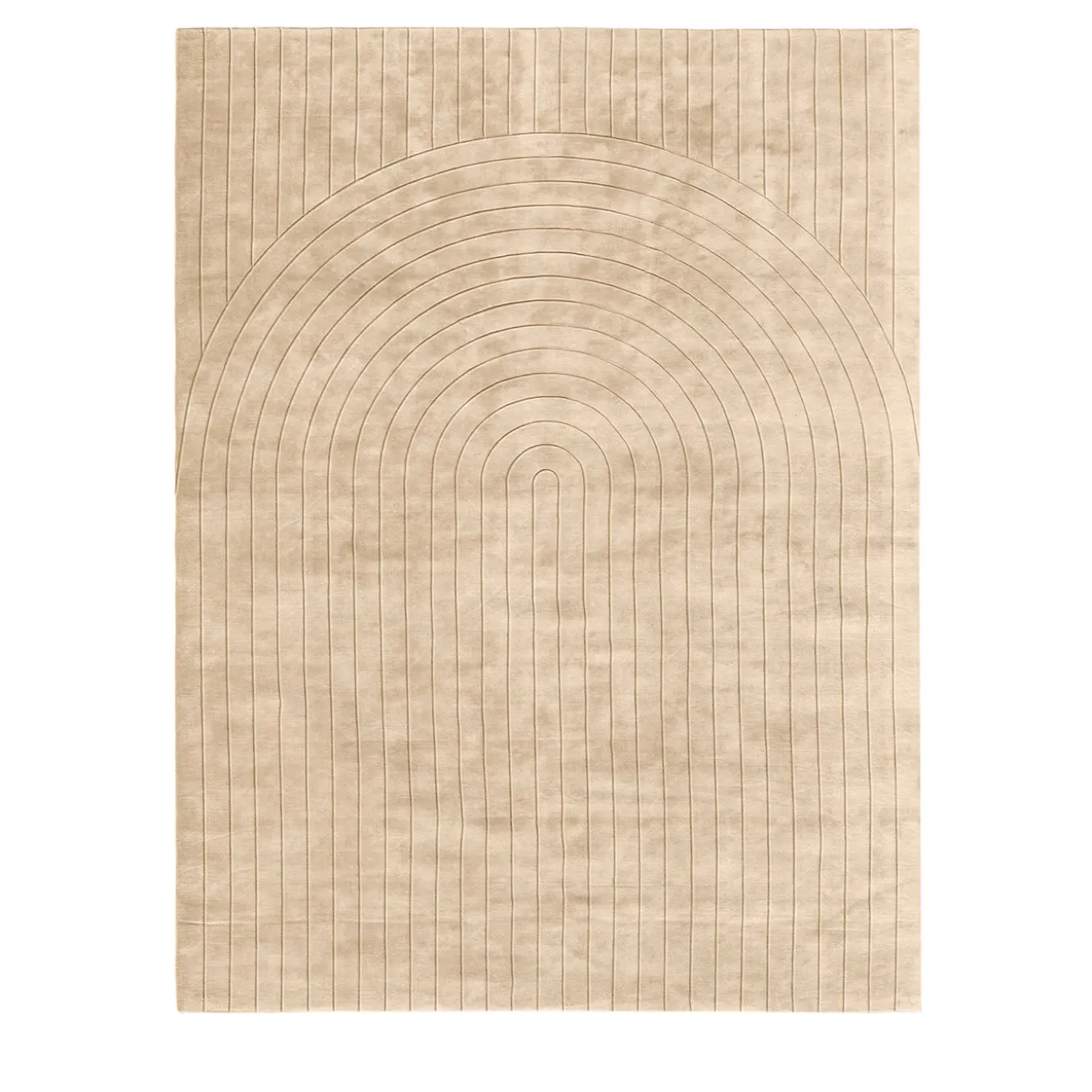 Tappeto Dune Beige In Lana di Richard Hutten