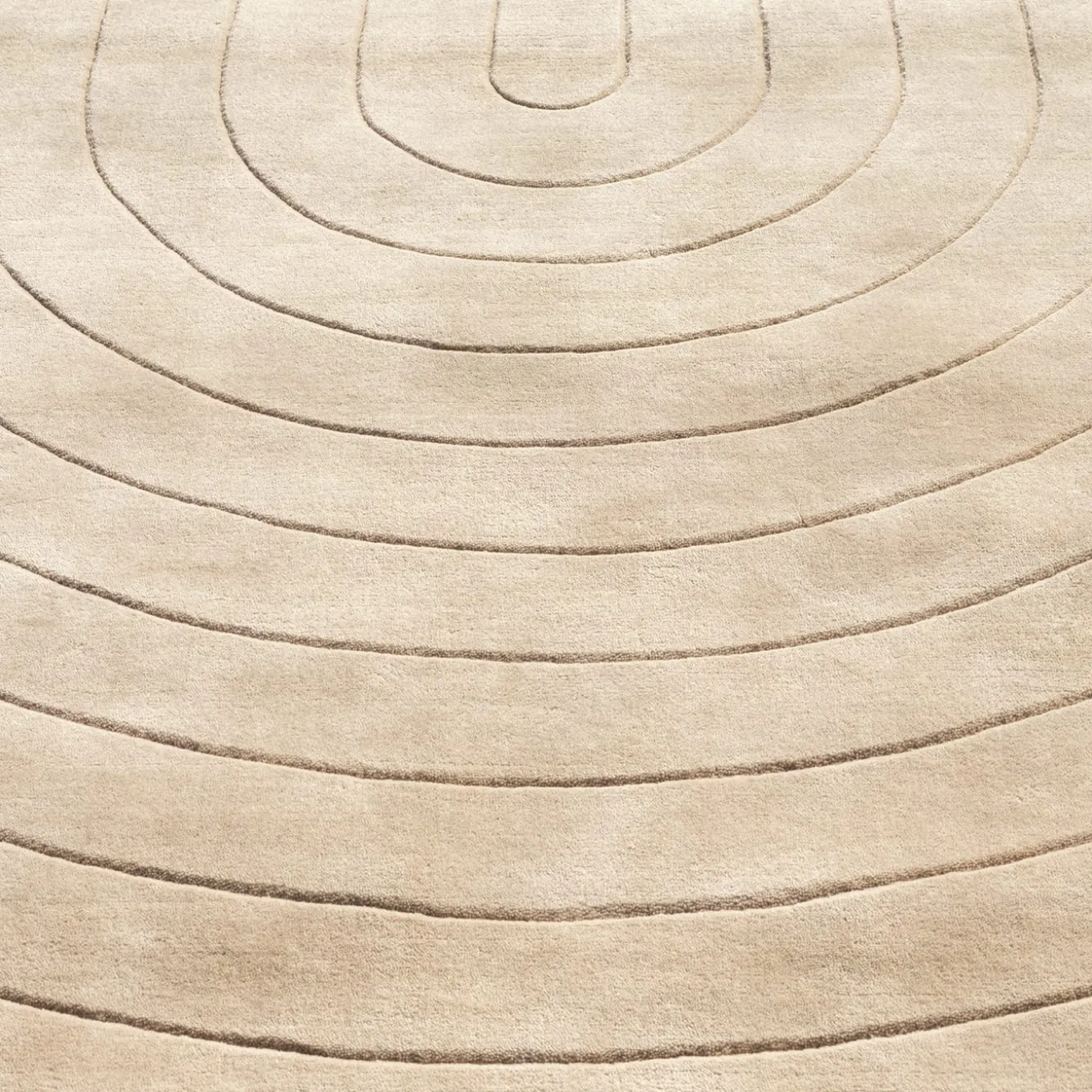 Tappeto Dune Beige In Lana di Richard Hutten