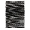 Tappeto Fuoritempo Kilim bianco e nero di Paolo Giordano e Nicole Jeanneret