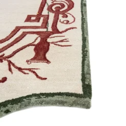 Tappeto in Lana e Cotone Annodato a Mano The Tea Pavilion di Tatiana de Nicolay