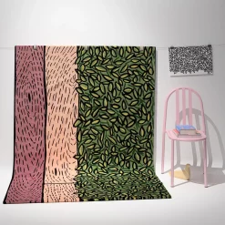 Tappeto in lana fatto a mano Rose Realm