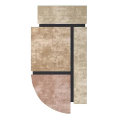 Tappeto Island Coffee #3 di Dainelli Studio