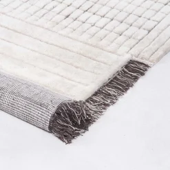 Tappeto RD Grid Berber avorio e marrone di Rodolfo Dordoni