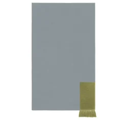 Tappeto rettangolare colore cielo