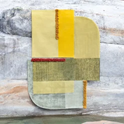 Tappeto Selce #1 Marcasite Yellow di Studio Salaris