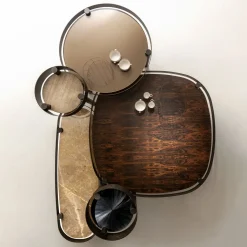 Tavolino alto rotondo Tray