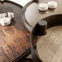 Tavolino alto rotondo Tray