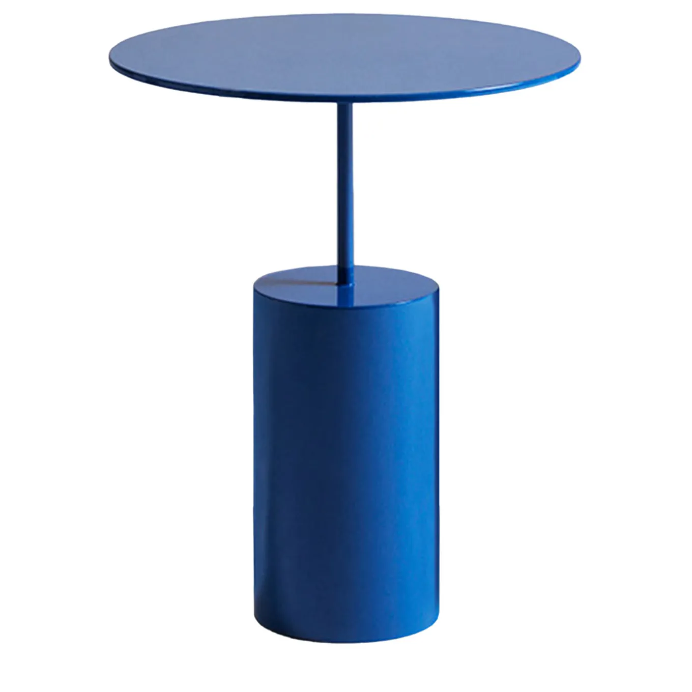 Tavolino basso blu da cocktail di Angeletti Ruzza
