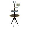 Tavolino Concentrico Valet con lampada