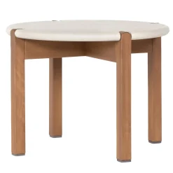 Tavolino da caffè bianco Amar