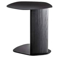 Tavolino da soggiorno Keisho moderno in legno di frassino nero