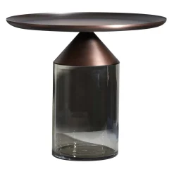 Tavolino Equilibre grigio fumo