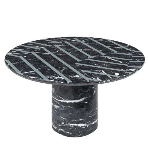 Tavolino in marmo Optic Grigio Carnico di Zanellato Bortotto