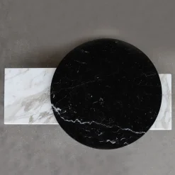 Tavolino in marmo Verde Alpi