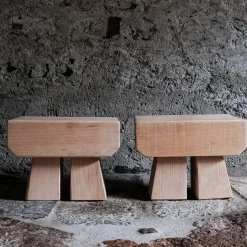 Tavolino in rovere Agamemnon