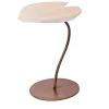TAVOLINO LEAF CON TOP IN ROVERE SBIANCATO