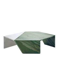 Tavolino Origami verde di Patricia Urquiola