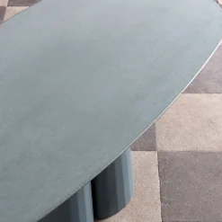 Tavolino ovale Fusto Ultramarine II