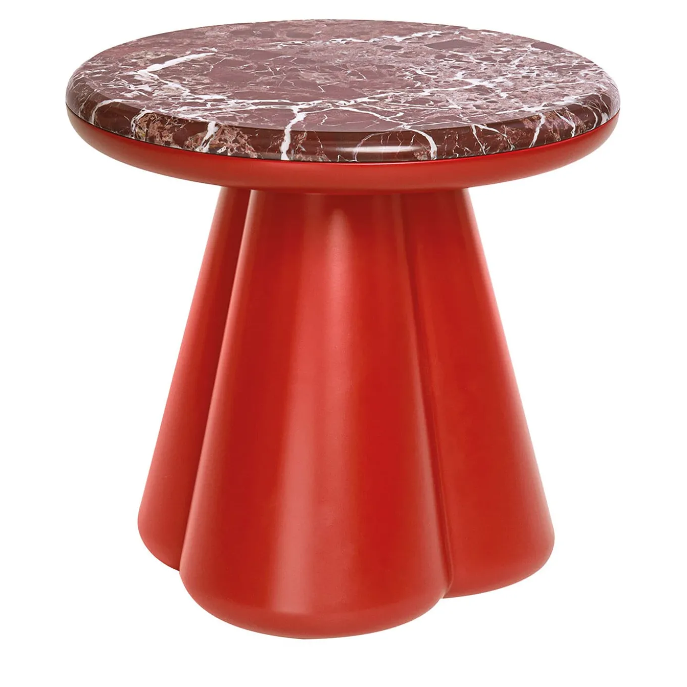 Tavolino rosso Anodo