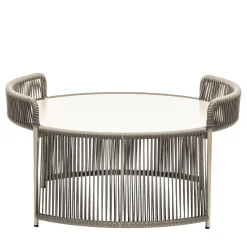 Tavolino rotondo medio Altana Sand di Antonio De Marco