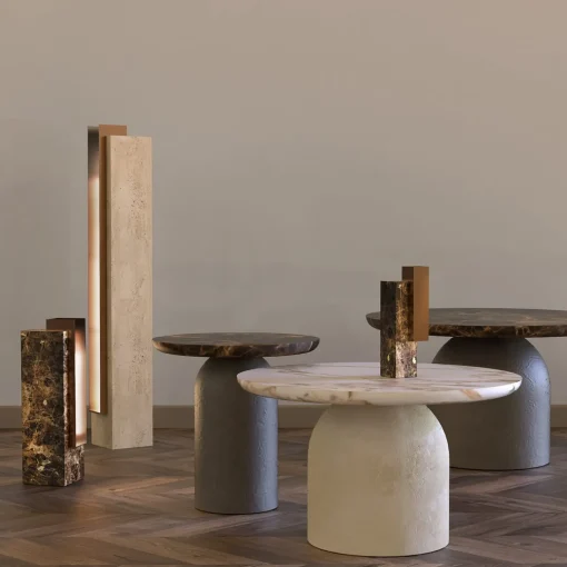 Tavolino Saturo Calacatta