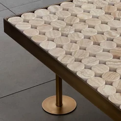 Tavolino Sofia Onice Tigrato