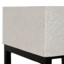 Tavolino Spring Mini Console Bianco di Fabrizio Contaldo