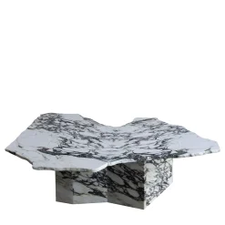 Tavolino SST034 in marmo Calacatta Monet