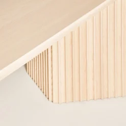 Tavolo Basalto in frassino naturale