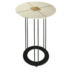 Tavolo bistrot alto Aureola Ivory