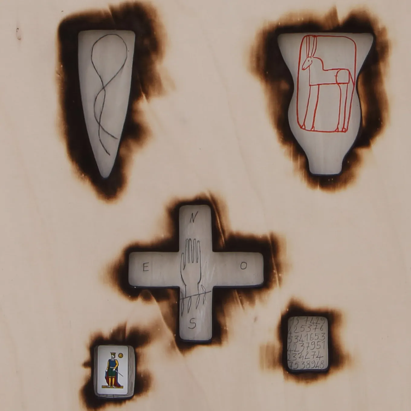 Tavolo Cenacolo di Mimmo Paladino