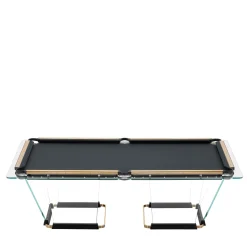 Tavolo da biliardo T1.3 Gold 24K in edizione limitata - 8ft