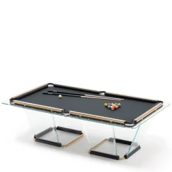 Tavolo da biliardo T1.3 Gold 24K in edizione limitata - 8ft