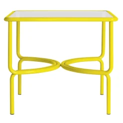 Tavolo da bistrot Locus Solus Yellow di Gae Aulenti