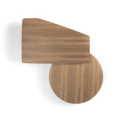 Tavolo da nido Lovers in noce canaletto marrone