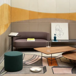 Tavolo da nido Lovers in noce canaletto marrone