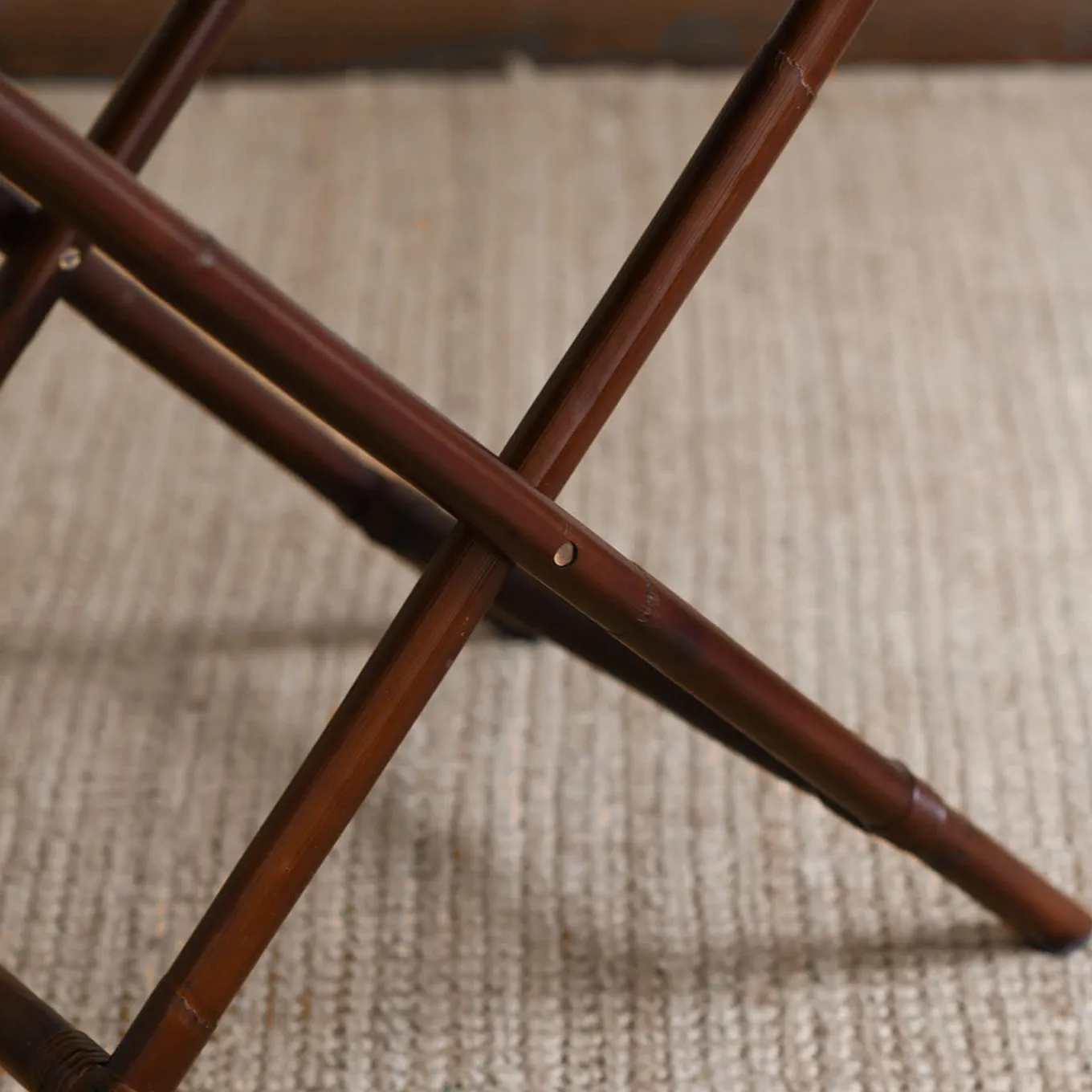 Tavolo da Portata Grande Gueridon in Vimini