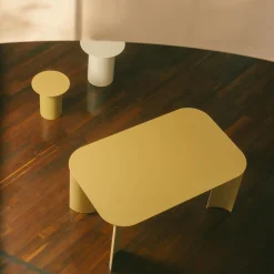 Tavolo da Pranzo Rettangolare Medio India in Metallo per Esterni