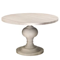 Tavolo da pranzo rotondo per esterni Ferne di Archer Humphryes Architects