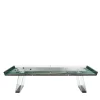 Tavolo da Shuffleboard Scivolo 9ft in Legno e Vetro