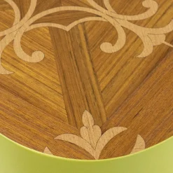 Tavolo d'appoggio giallo Stump