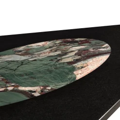 Tavolo nero rettangolare Pantheon di Maarten De Ceulaer