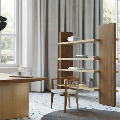 Tavolo rettangolare Aero in legno d'acero di Franco Poli