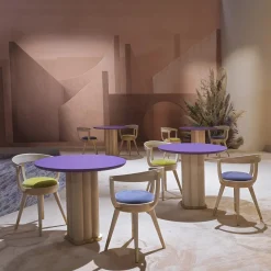 Tavolo rotondo Flo di Lorenza Bozzoli