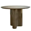 Tavolo rotondo Giorgia Liquid Bronze